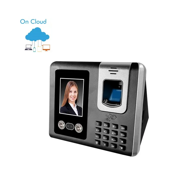 Cloud Based  Face and Fingerprint Recognition Attendance Machine Time Recording Employee Time Attendance System