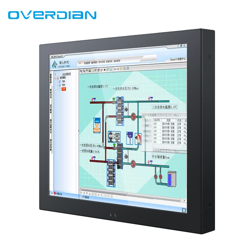 15 дюймов водонепроницаемый настенный монтаж на стену с открытой рамкой с высоким разрешением широкоэкранный дисплей промышленный ЖК-монитор с сенсорным экраном
