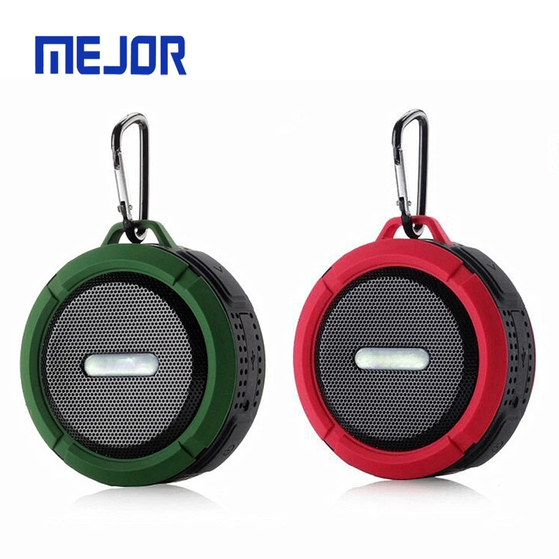 Outdoor travel music speakers X6 wireless car stereo Mini portable carabiner C6 waterproof speaker
