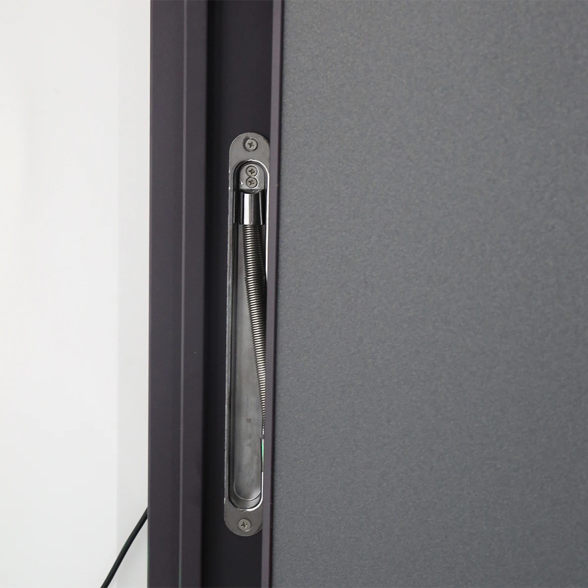 China top manufacturer custom high quality Aluminum-wood external security doors for house metal front entry exterior door