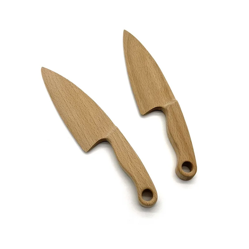 Производители поставляют Детские кухонные инструменты деревянные ножи для резки фруктов и овощей детские деревянные ножи игрушки «сделай сам»