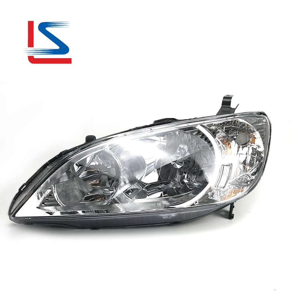 Auto Body parts Headlights for HONDA CIVIC 2004-2005 USA MODEL HEAD LAMP HB4/HB3/1157A 33101-S5A-A51 33151-S5A-A51