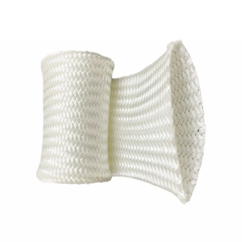 high temperature resistance thermal insulation foiled fiberglass cable sleeve