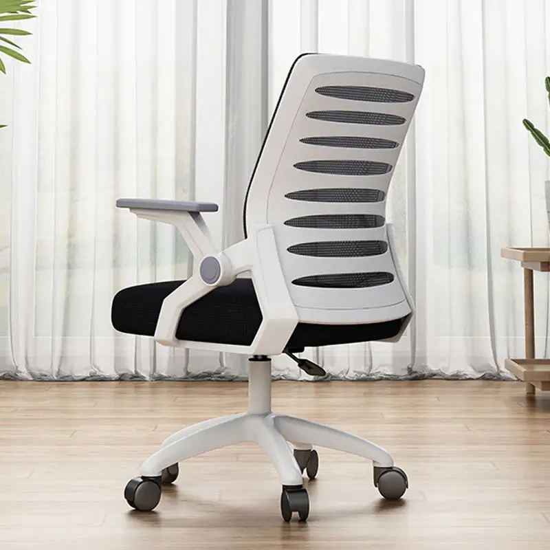 China Anji supplier Comfortable New Design Task White Frame Mesh Office Chair For Conference Room