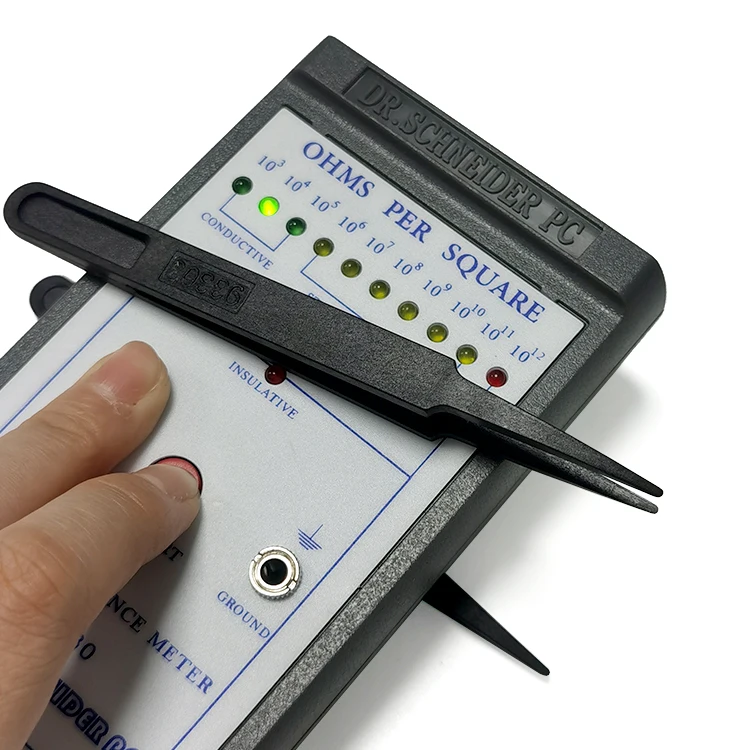 Professional Manufacturing Repair Tools ESD Antistatic Work Tweezers for Industry