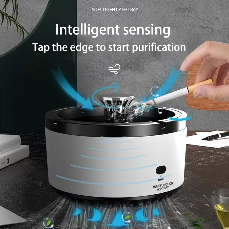 Creative customized mini intelligent ashtray electric smokeless ashtray air purifier