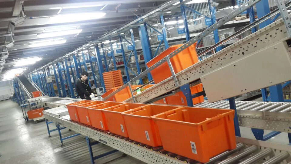 Cheap industrial plastic containers logistics packaging storage food fish box stackable turnover plastic crate