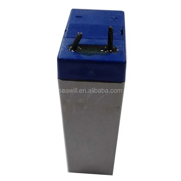 LED torch rechargeable battery 4v 1.0Ah lead acid battery