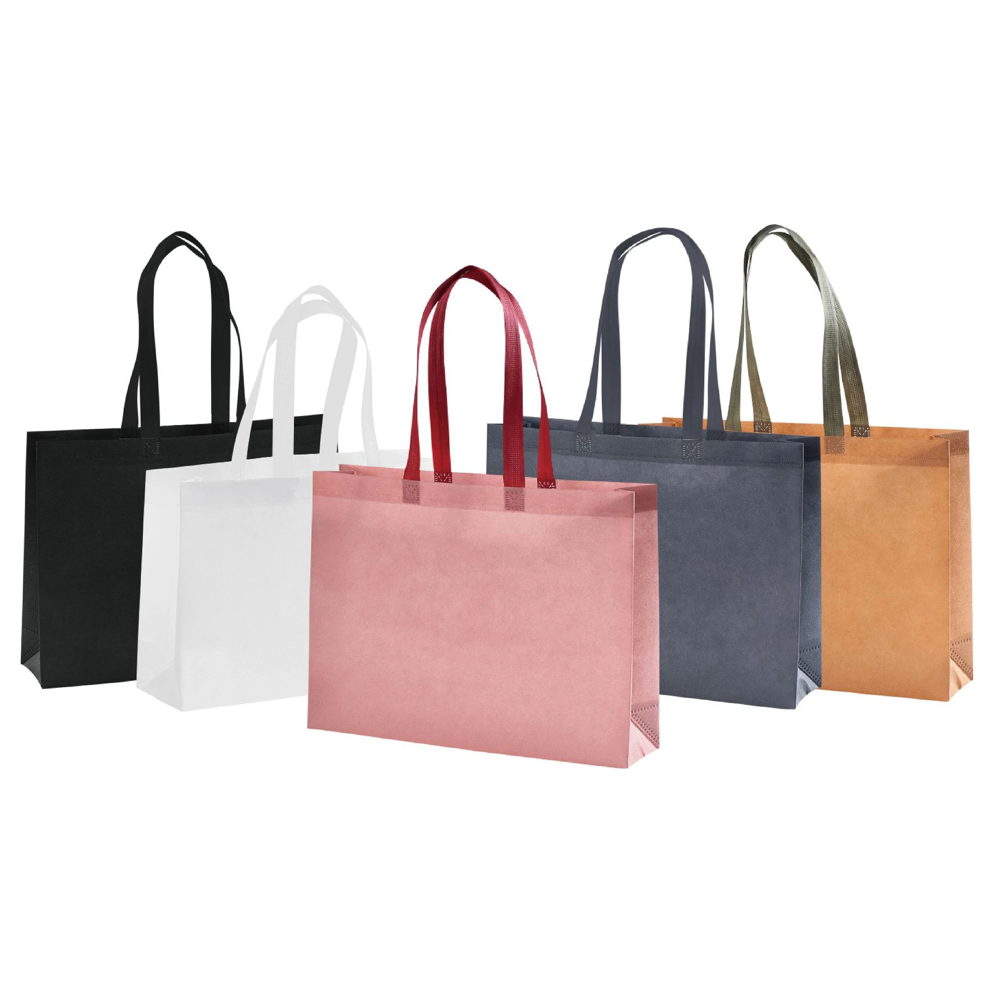 Factory Custom logo Eco Friendly High Quality Reusable Supermarket Shopping bag Non Woven t shirt bag
