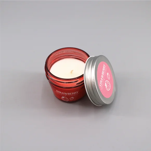 Wholesale Mini Cheaper Cost Christmas Decoration Dome Lids Glass Candle Jar Candle Gift