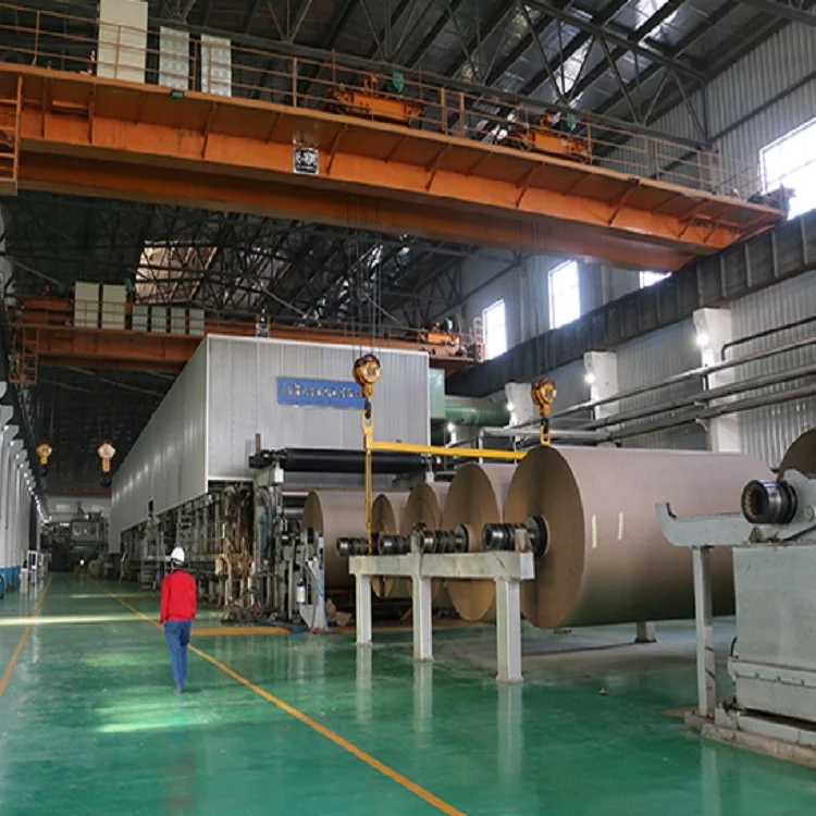 Manufacturer Waste Paper Recycling Kraft Carton Box Corrugating Machine For Sales