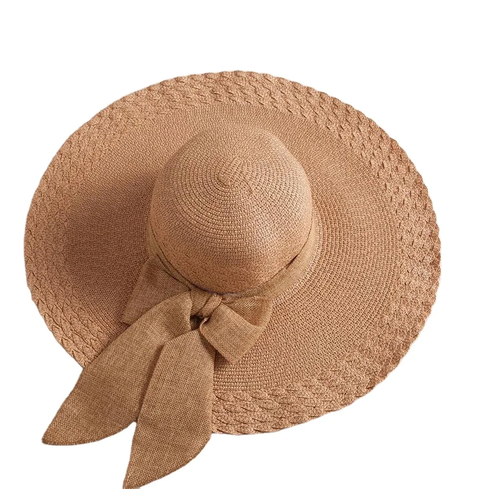 large brim casual sombrero hat for wholesale straw
