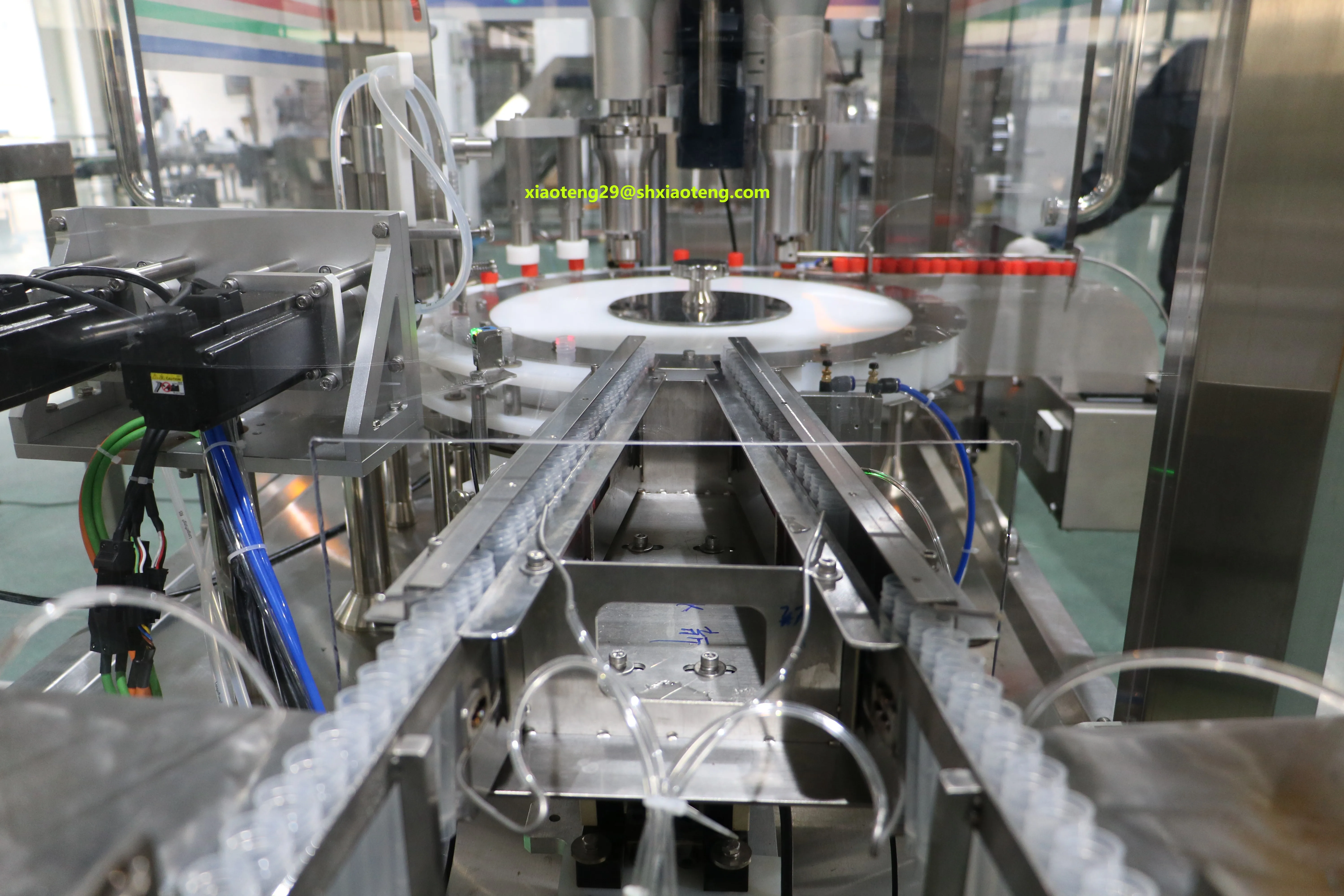 XIAOTENG Biochemistry Reagent Filling Capping And Labeling Machine