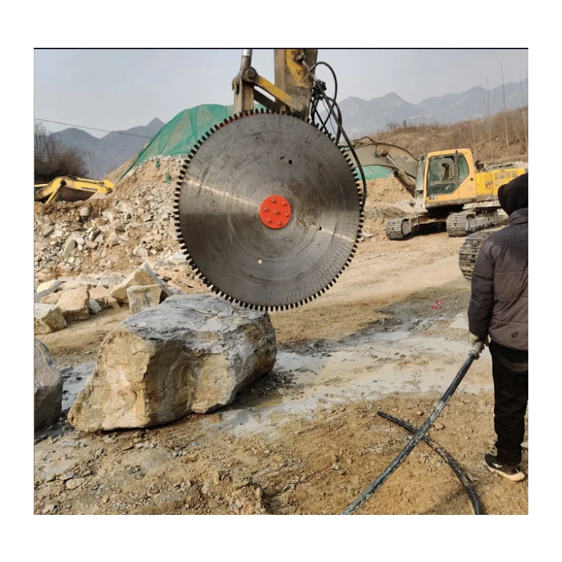 Slice and Cut Through Stone or Glass Rock Saw Rock Cutter Machine
