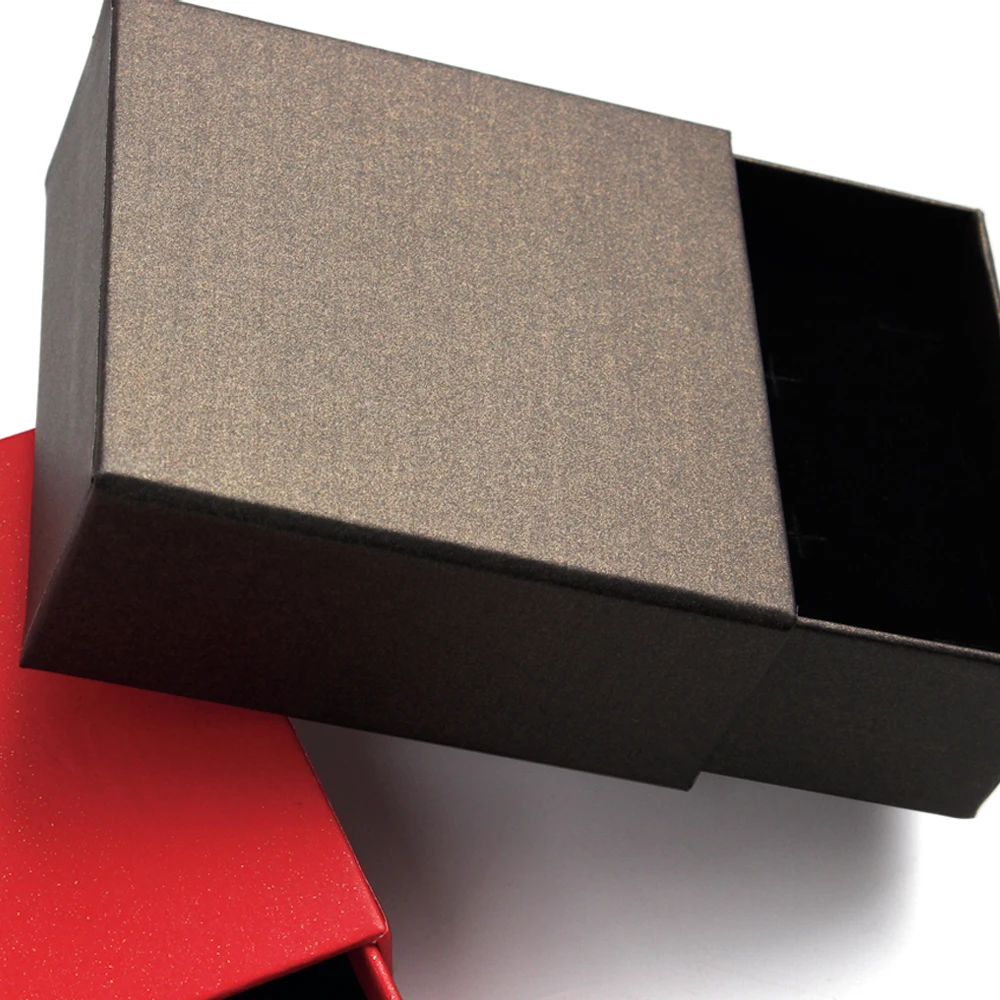 Eco Friendly Rigid Cardboard Sliding Packaging Drawer Gift Box For Jewelry/Clothing/Cosmetics