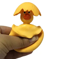Super Cute Eggshell Chicken Latex Squeak Pet Dog Toy for Puppy