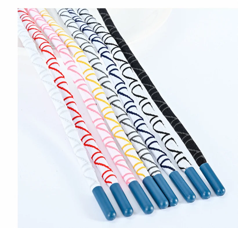 Custom Drawstring Cord Cotton 4mm Flat
