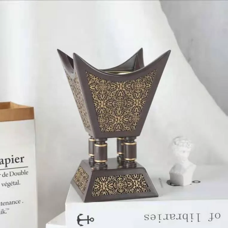 wholesale arabic large lotus buddha middle east arabic incense burner with Make the house fragrant