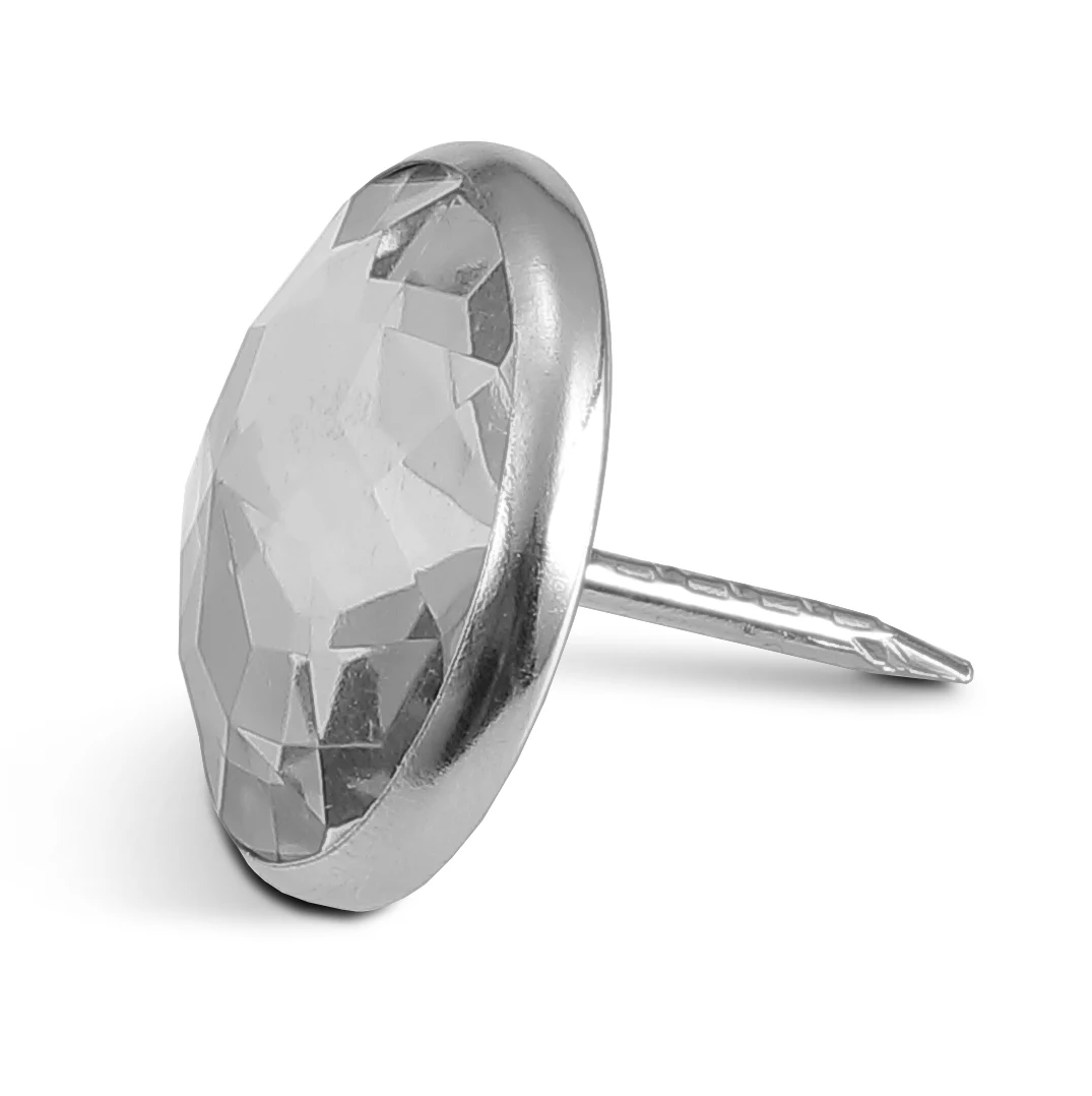 Acrylic Crystal Nail Sofa Diamond Button for Sofa Upholstery