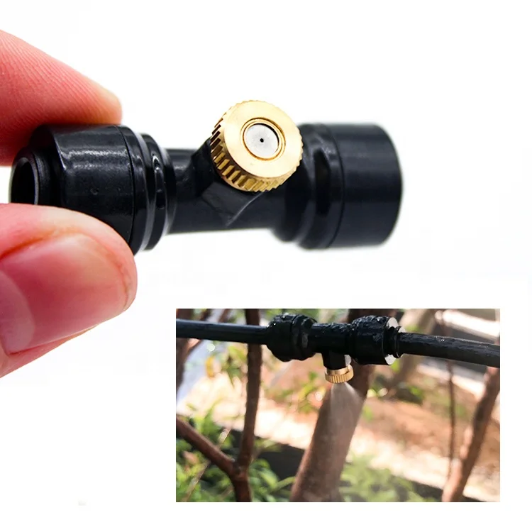 High Quality 0.2mm 0.3mm 0.4mm Brass Nozzle Water Spray Nozzle for Mist Cooling System