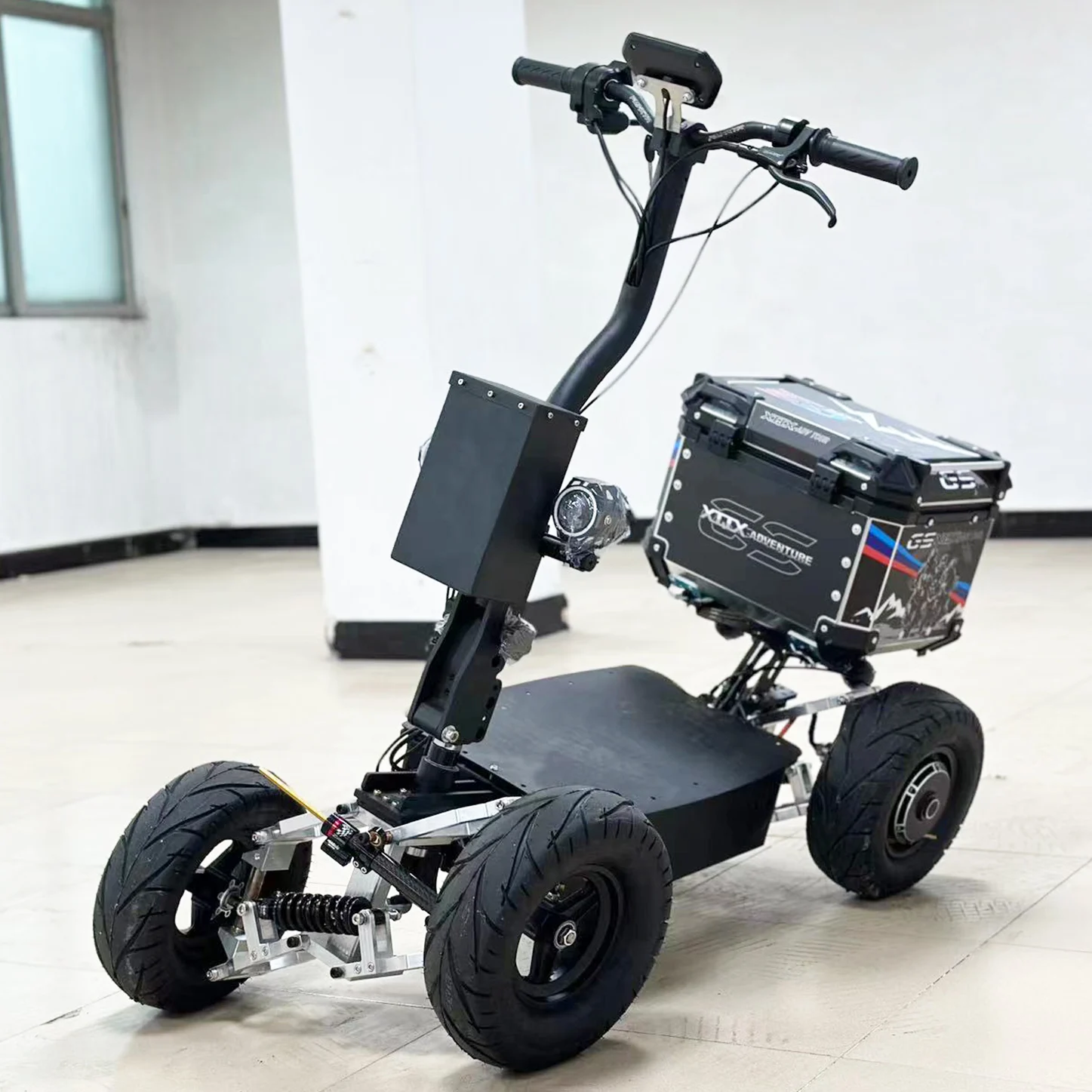14-дюймовый 2WD 4WD 2-колесный привод 4 колеса 1600 Вт двигатель макроссон подвеска внедорожник вездеход Электрический скутер