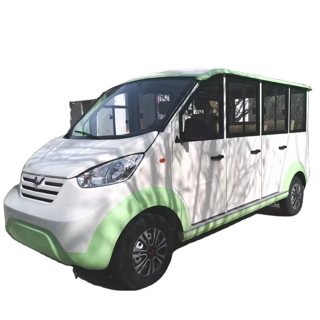 WUling Airport hotel resort use 8 seats sightseeing Car passenger reception shuttle bus 8 SEATERS SIGHTSEEING CAR,tour bus