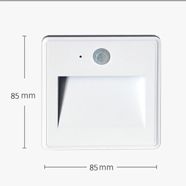 Human Motion Light Sensor Night Light Led Indoor Step Light For Stairs And Home Decorative