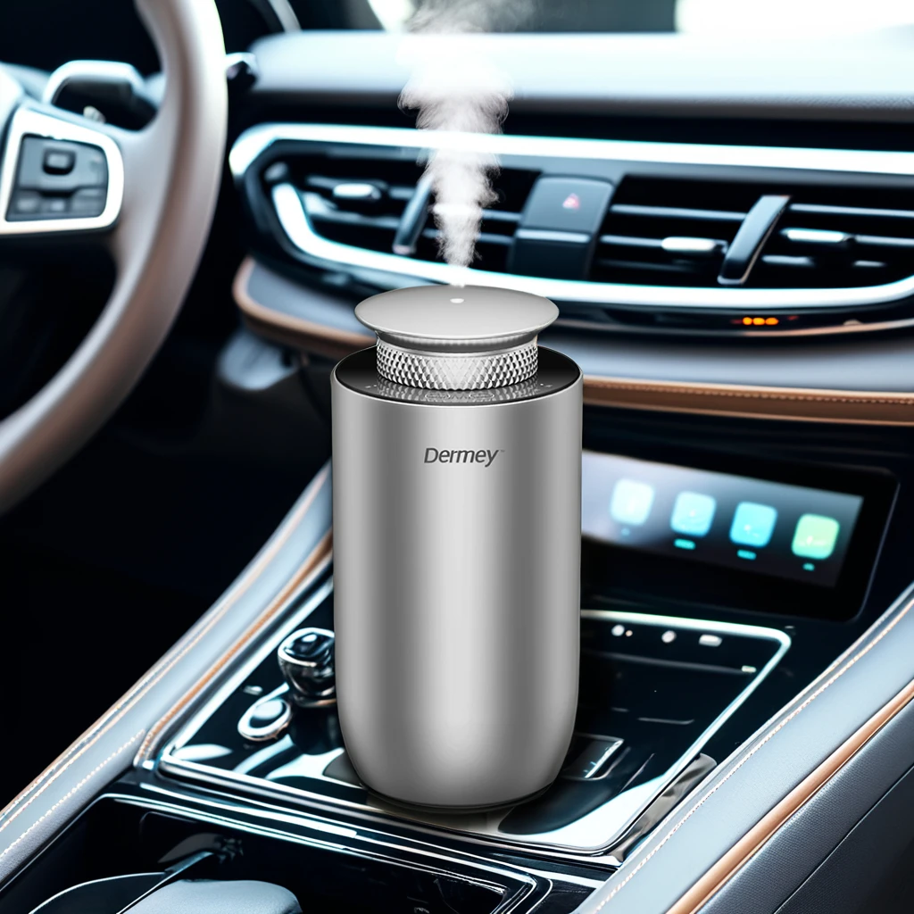 Wholesale Portable USB Rechargeable Car Fragrance Scent Machine Long Life Battery Air Cleaner Essential Diffuser Aroma Diffusers
