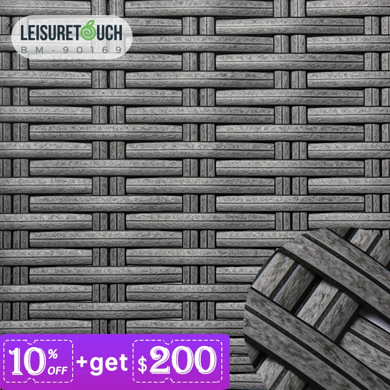 In stock GRS Flame retardant material wicker materi pe synthet rattan