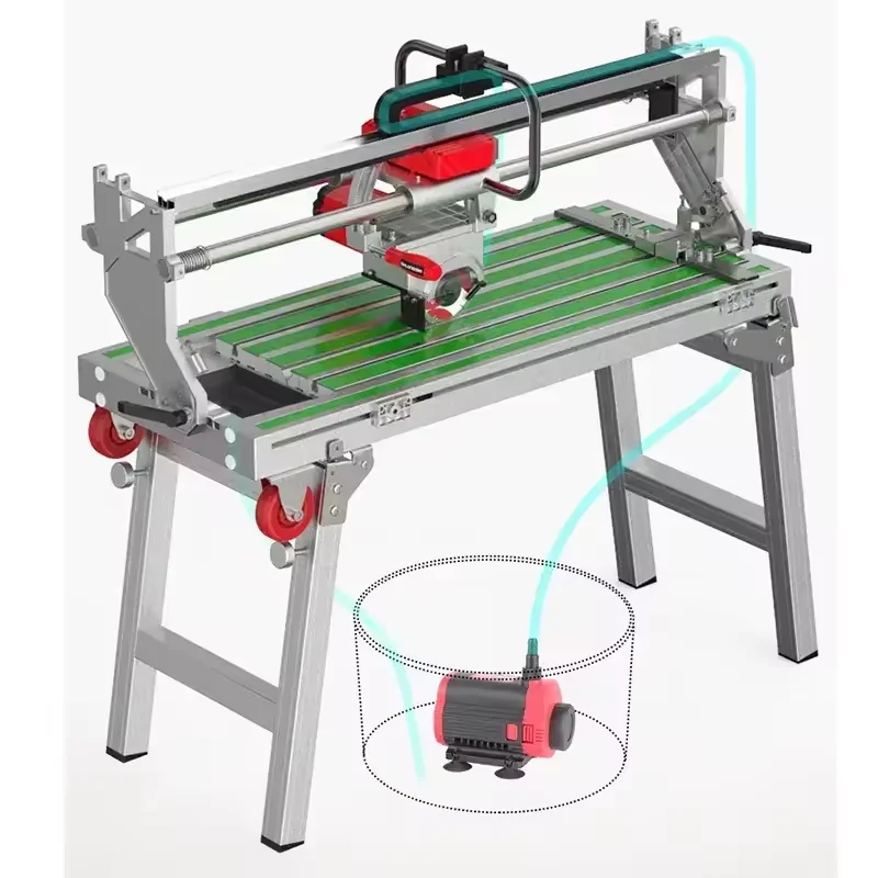 shijing Automatic Tile cutting Machine Marble Stone Slab Tile Quartz Slab Porcelain Tile Stone Cutting Machine