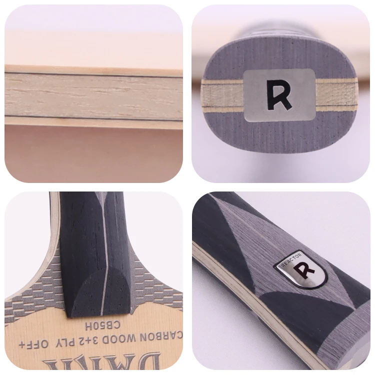 Reactor 5Ply wood carbon offensive fast attack Table Tennis bats blade
