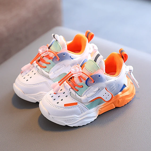 Walking Custom Logo Big Kid Girl Tennis Breathable All-Match For Children Kids Shoes Girls 7-14 Yrs Old