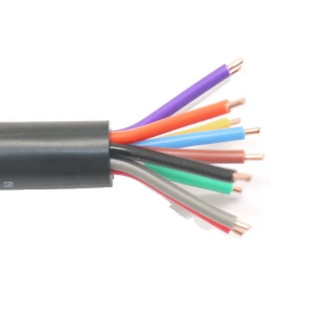 China manufacturer supply PVC insulated Control Cable copper wire braid shield control cable