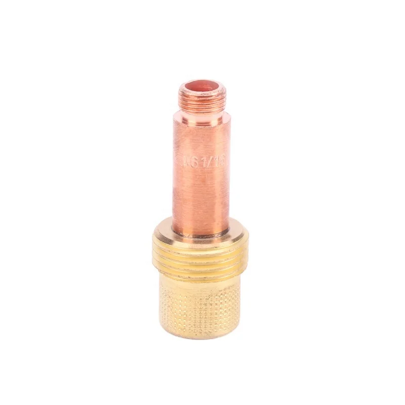 CNAWELD Medium Collet Body Gas Lens Body 45V25 45V26 45V27 45V28  for Welding Torch WP-17 WP-18 WP-26 Accessories