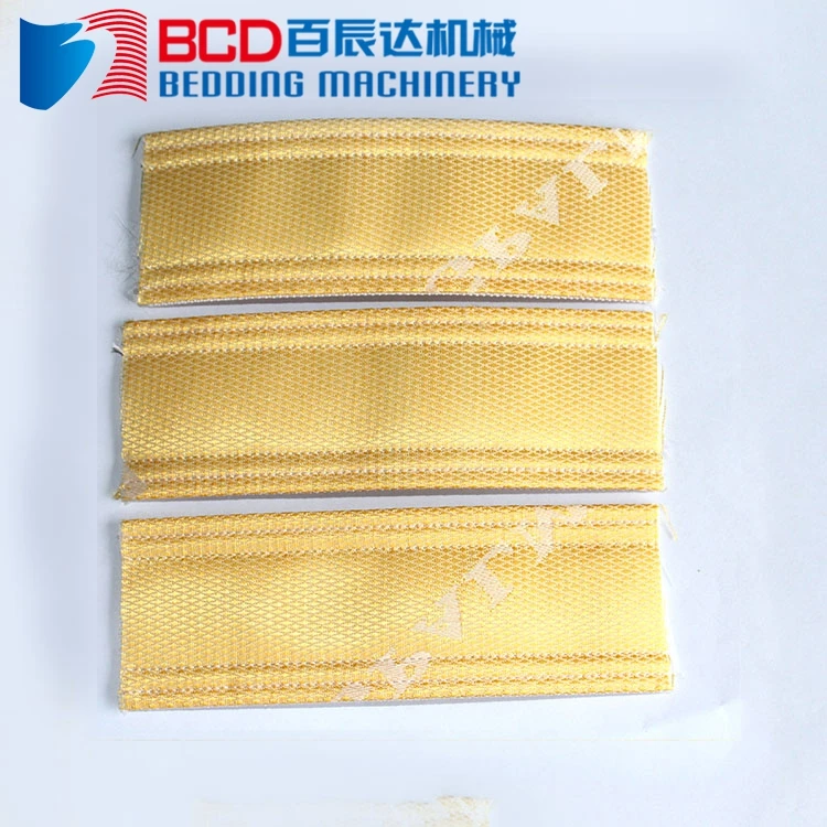 Multi-needle chain stitch sewing head mattress handle manufacturing machine