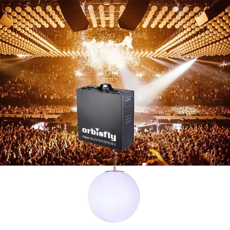 Кинетическая лебедка DMX512