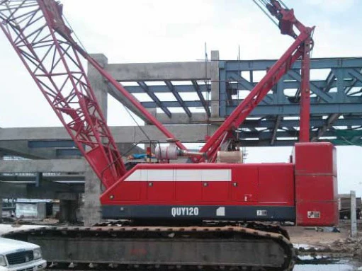 Reliable Quality Crawler Crane 120ton QUY120 Crawler Crane Track Rollers with Good Price