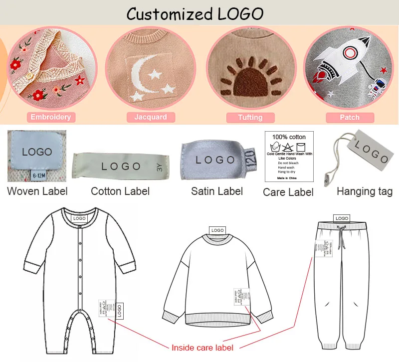 Custom Factory kids clothes cotton set bulk wholesale kids clothing