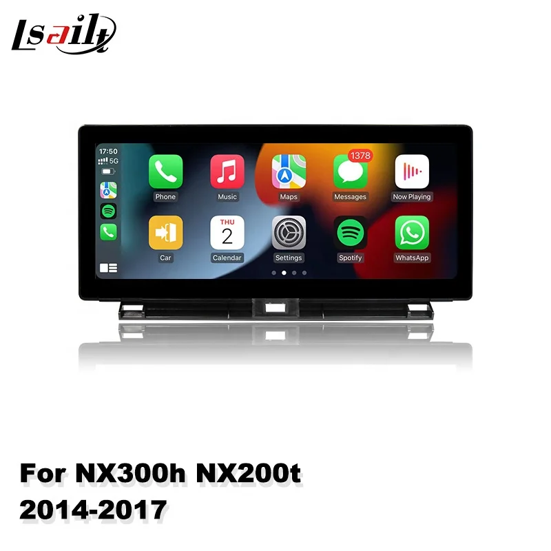 Lsailt CP AA 10.25 Inch Android Car Multimedia Play Interface Screen for Lexus NX300h NX200T NX 300h Touchpad Control 2014-2017