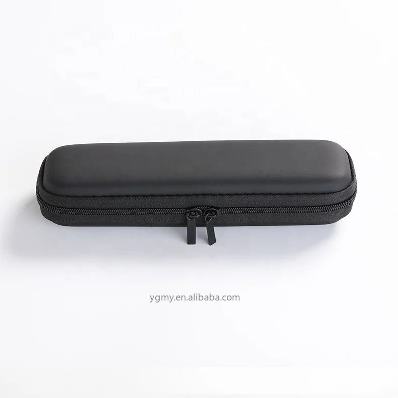 Black EVA Hard Shell Pen Pencil Case Holder Box Storage Container For Pen study Bag Pen Carrying Protective Ball