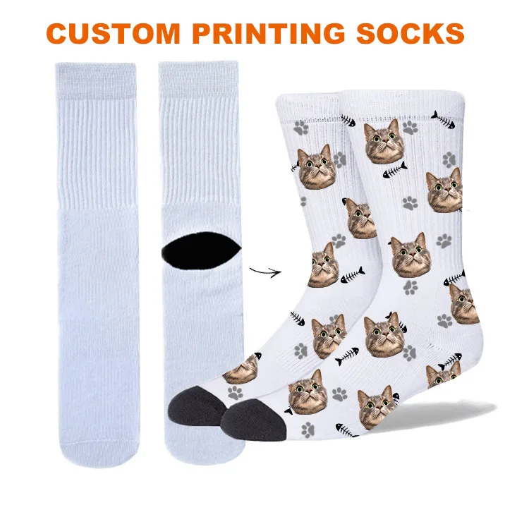 Factory Manufacture  Man Custom logo Sports socks Nylon   Football Socks Custom Socks Logo