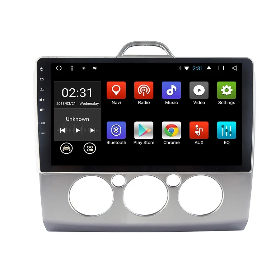 10.2 inch Android Car Stereo Auto GPS Navigation Systems Car Player for 2009 Ford Focus