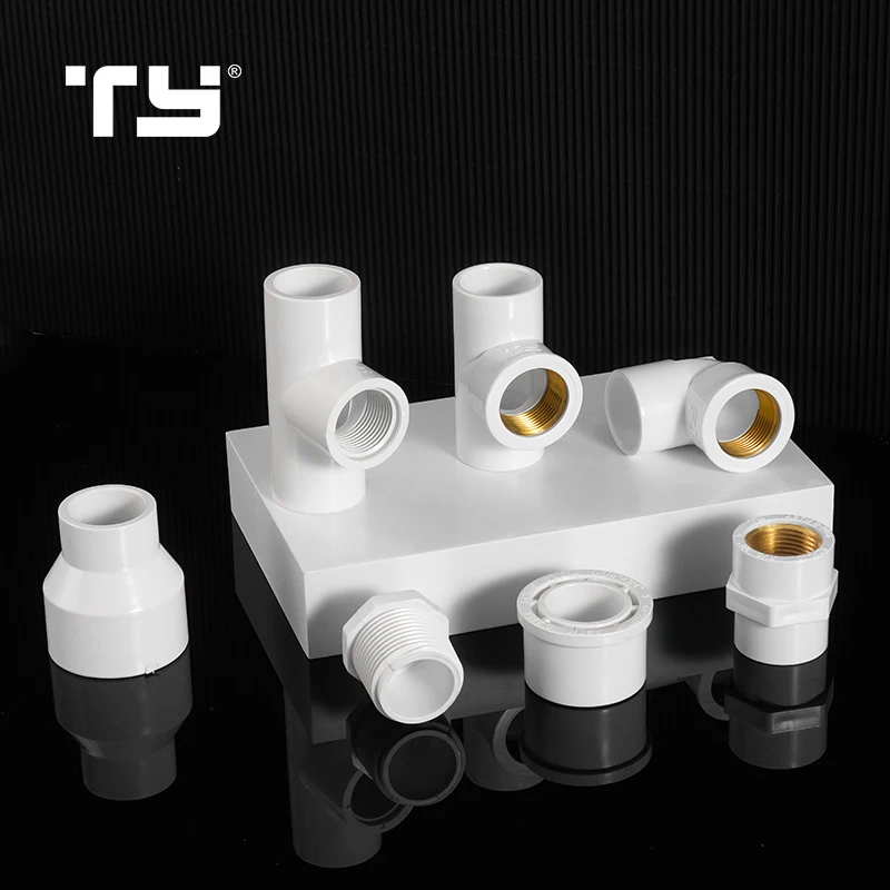 Standard SCH40  ASTM D2466 Water plumbing fittings pvc upvc plastic pipe fittings