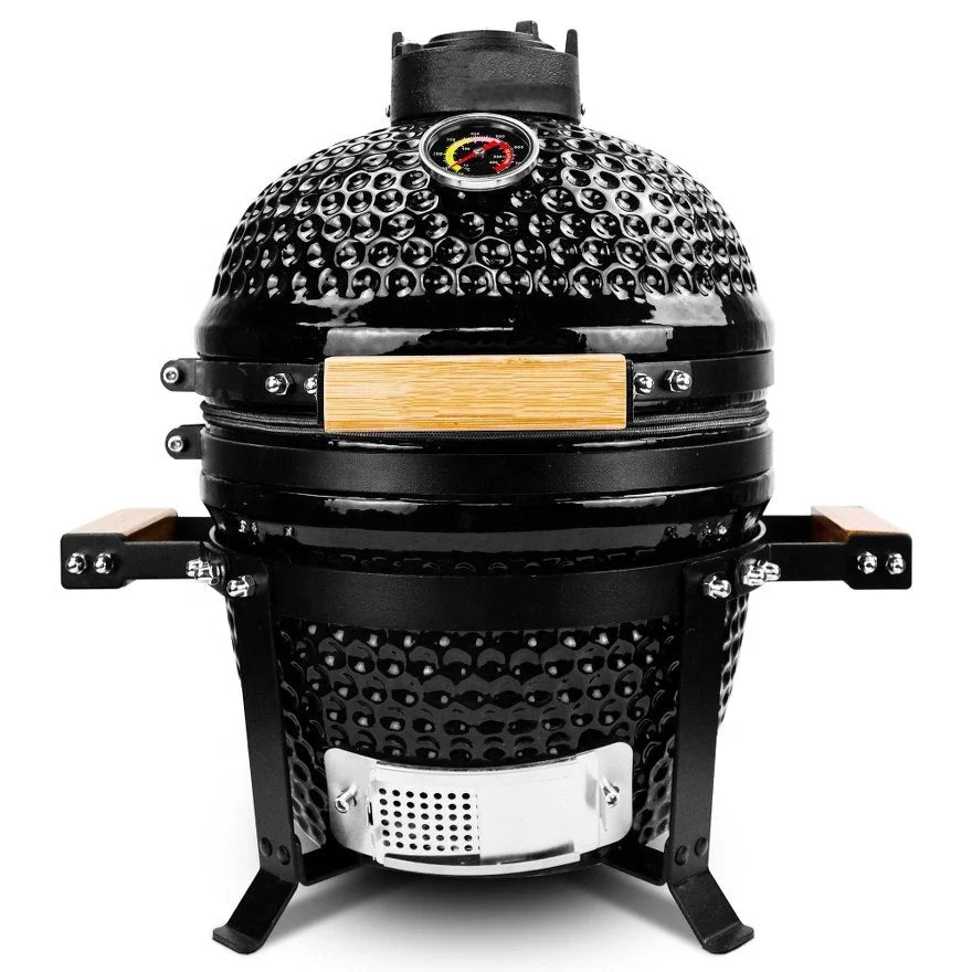 15 Inch Ceramic barbecue  Charcoal stove Kamado BBQ Grill Outdoor