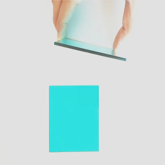 Factory Custom Optical Blue Filters Glass Window QB38 QB39 BG38 BG39 For Camera Lens