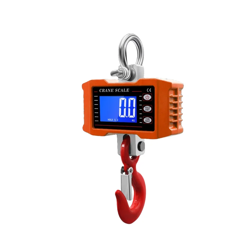500kg Hanging Crane Weighing Scale Weigh Cattle Portable Hand Scale