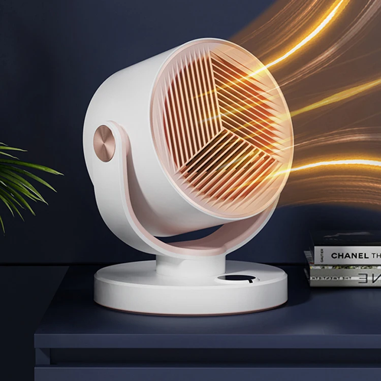 2023 Winter New Portable Mini Desktop Winter Fast Heating Office 2000w Ptc Electric Fan Heater For Room