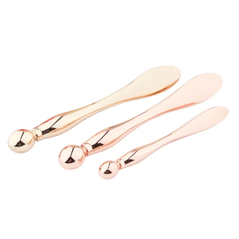 Красота, цветная косметика, упаковка с ложкой, металлический крем для глаз, маска, ложка, инструмент для личной гигиены, Косметические Ложки для лица