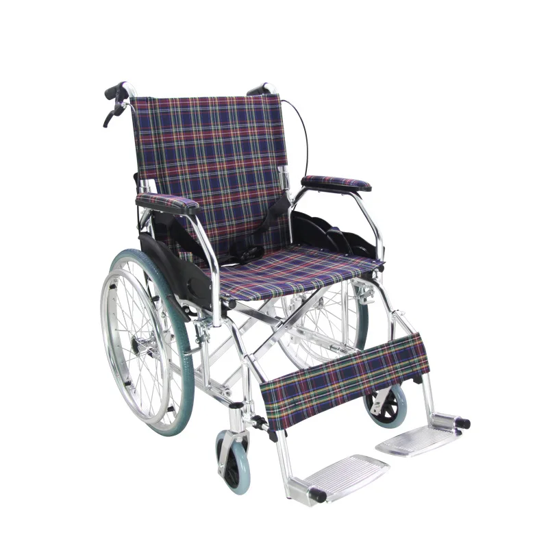 Medical Equipment Lightweight Folding Wheelchair Elderly Disabled Manual Wheelchair