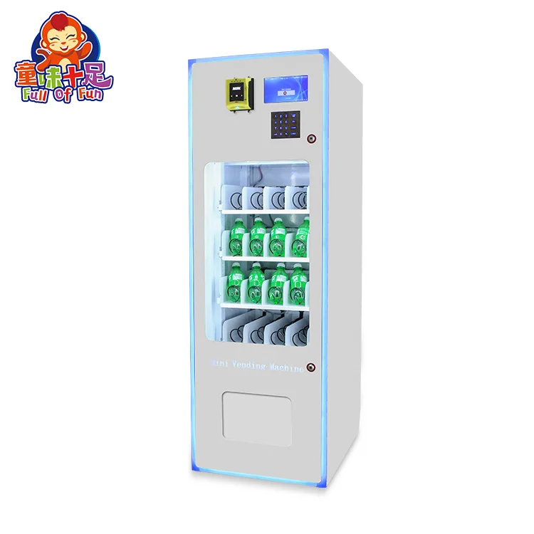 24 Hours Online Self Service bubble tea and coffee vending machine for sale